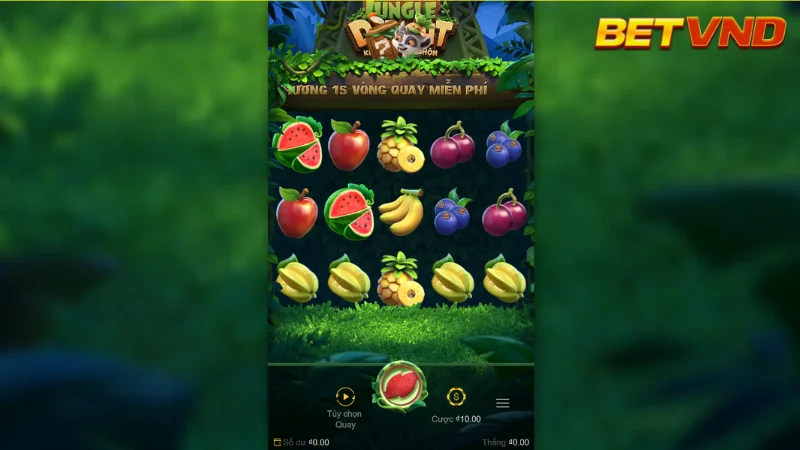 Các Bước Tham Gia Chơi Nổ Hũ Rừng Xanh BETVND